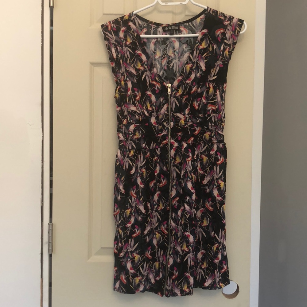 Zip up dress